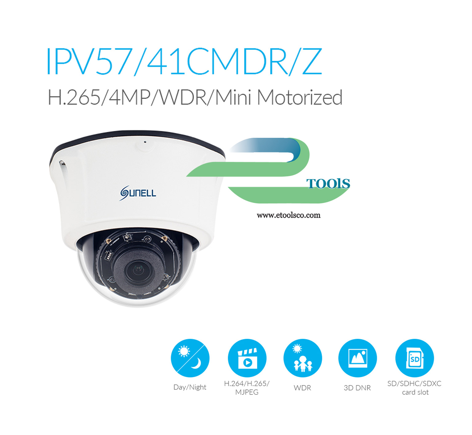 دوربین مداربسته شبکه سانل SN IPV57/41CMDRZ